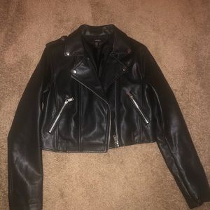 Leather jacket